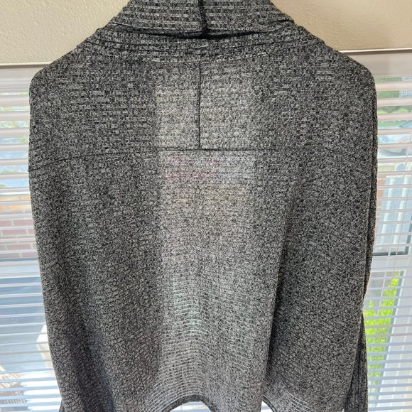 SweatyRocks Oversized Gray Dolman Long Sleeve Knit Cardigan Sweater - Women's XS - Picture 5 of 5